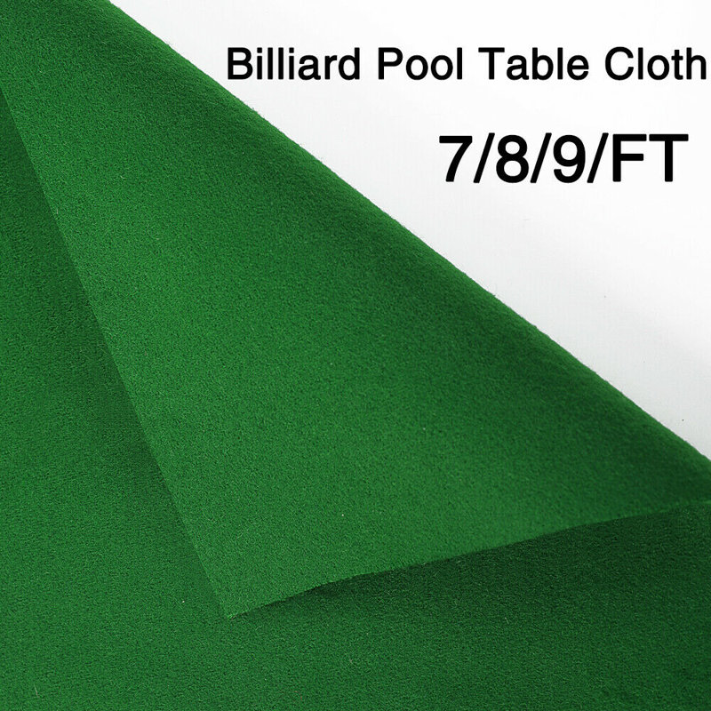Boshen Fabric Pool Table Felt, 1" H x 57" W x 88" L