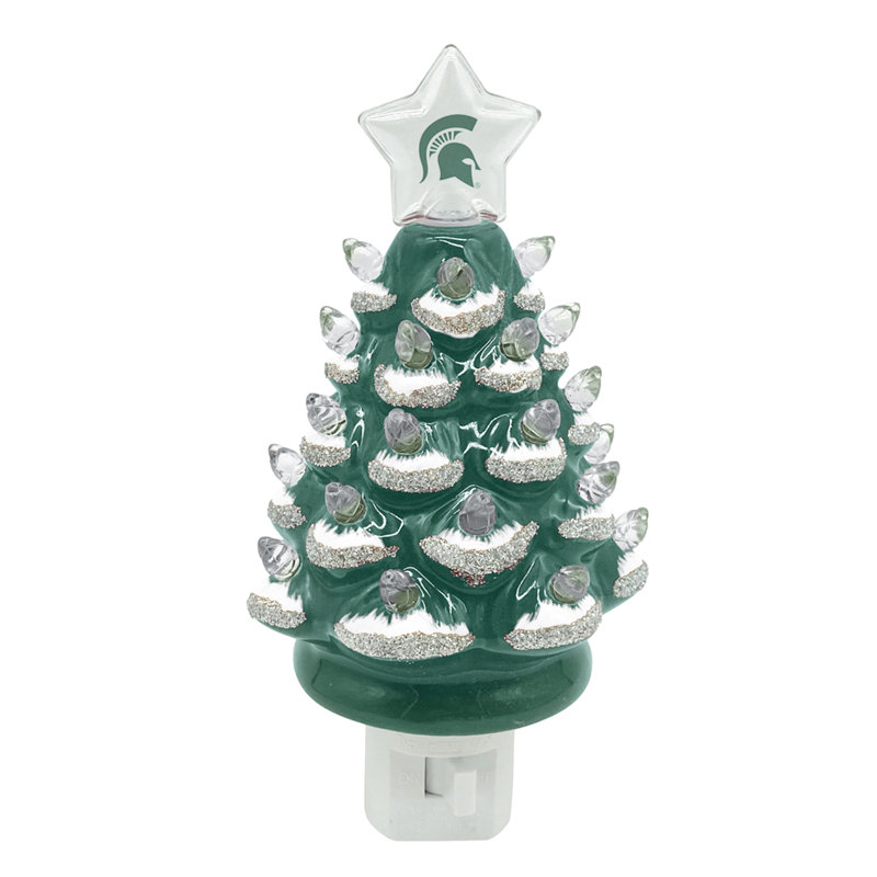 Arbre de Noël 6,5 po Nite Lite, État du Michigan