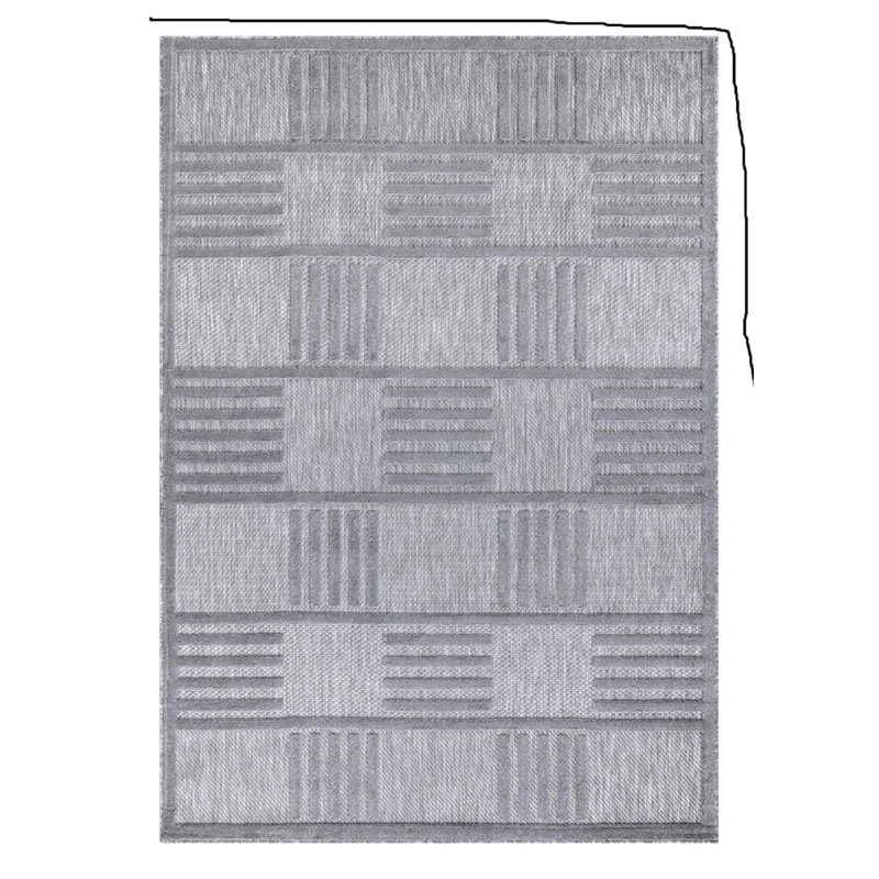 Geometric Area Rug, Rectangle 160 x 230 cm