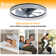 Modern Dimmable LED Ceiling Fan With Lights & Remote Control – Quiet, Safe, And Easy Installation For Bedrooms