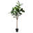 Fake Plants 82.6'' Tall Artificial Fiddle Leaf Fig Tree in Black Pot for Home Office Décor