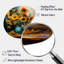 Chef-d'œuvre de tournesols par Van Gogh II - art mural asymétrique en forme de goutte-1432734950