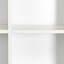 Armoire de rangement avec tiroirs et tablettes ouvertes-371833881