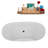 66.9'' x 30.7'' Freestanding Soaking Acrylic Bathtub-97851221