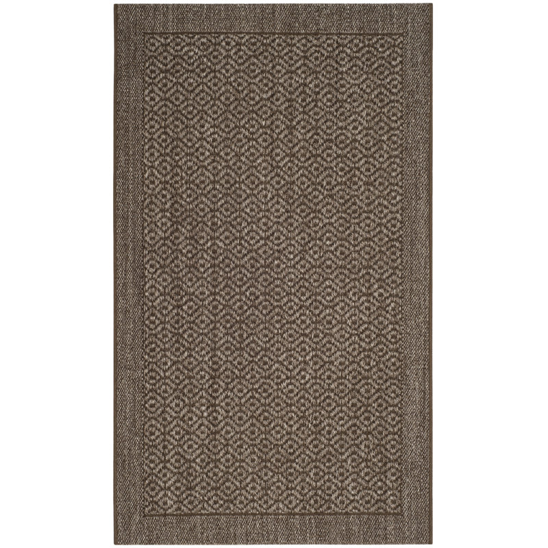 Tapis en sisal tissé jacquard Palm Beach, Rectangulaire 3 pi x 5 pi