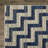 Elva Chevron Cobalt Blue Area Rug-1052835800
