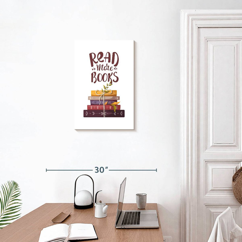Senne Read More Books, 24" H x 16" W