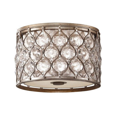 Alissa Fabric Flush Mount
