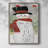 Snowman Let It Snow Framed Print - Solid Wood