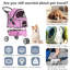 Poussette pour animaux de compagnie Poussette pliable pour chien Poussette jogger durable à 3 roues pour petits et moyens chats avec doublure lavable-99210986