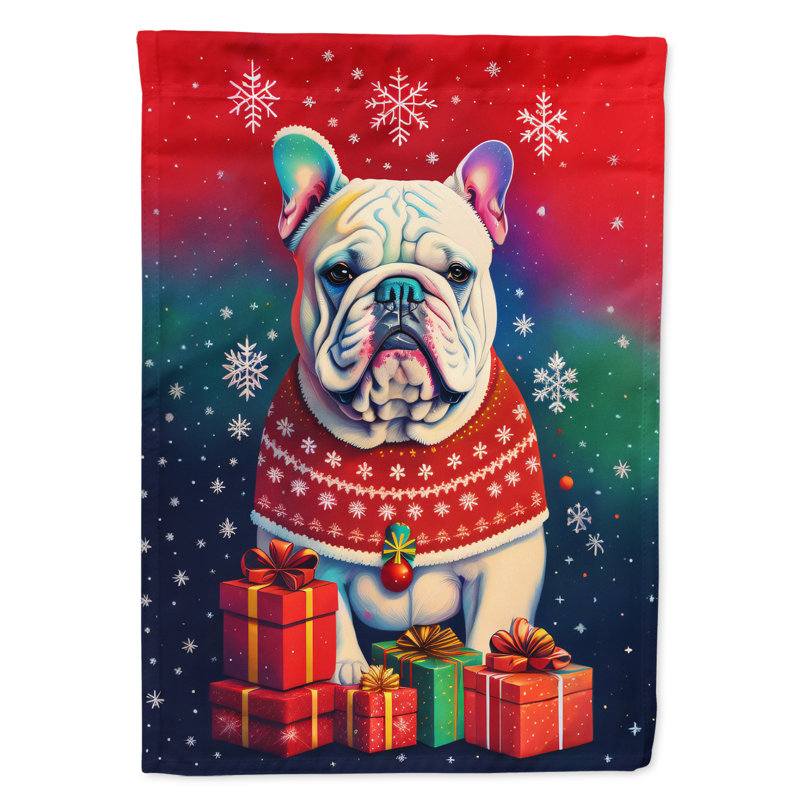 Drapeau de jardin en polyester 2 côtés 15,5 x 11,25 po