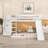 Wood Twin Loft with Bed Storage Stairs and Slide-170189413