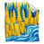 Dark Blue Medium Yellow
