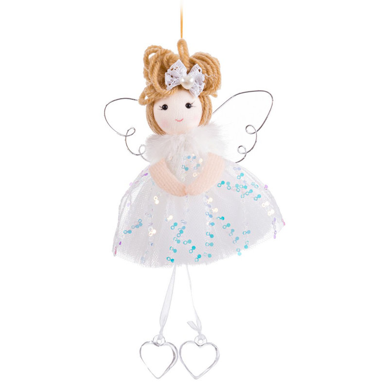 17cm Polyester Hanging Figurine Ornament