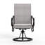 Fauteuil de patio extérieur en acier Angeli-1150966397