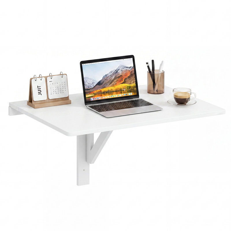 Way Wick Extendable Pine Solid Wood Base Dining Table, White