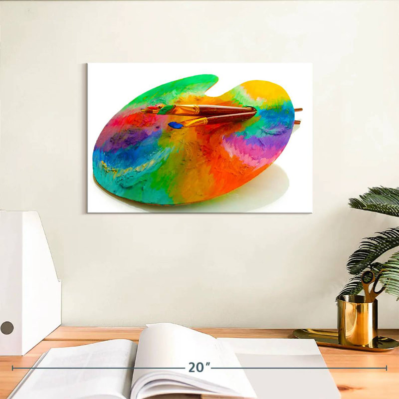 Senne Paint Palette, 8" H x 12" W