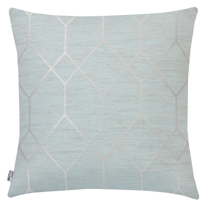 Samoa Geometric Square Cushion Cover, Stone, 48cm H x 48cm W x 0.5cm D