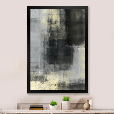 Art moderne gris et bleu II 2FDP47708