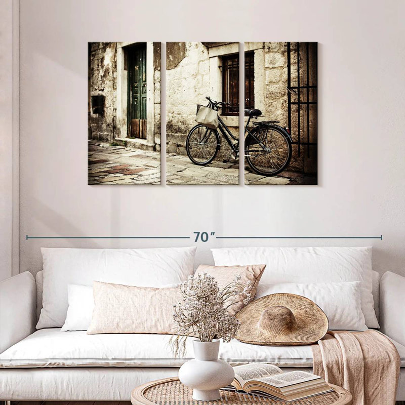 Mehar Bicycle Delivery, 28" H x 45" W