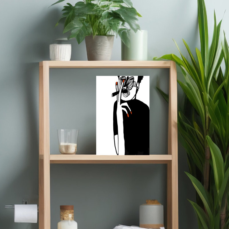 Print, 45.72cm H x 30.48cm W