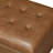  35" Tufted Faux Leather Upholstered Storage Ottoman Bench-729133915