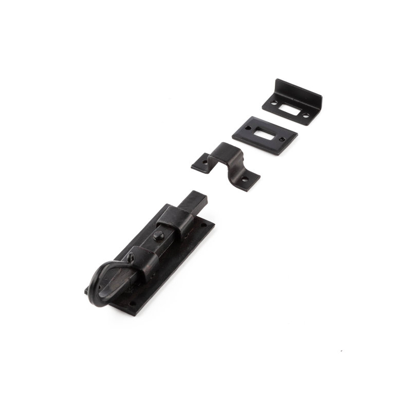152Mm Shepherds Crook Straight, Black, 3.7cm H x 12cm W x 3.5cm D