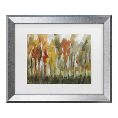 Silvia Vassileva Enchanted Forest Matted Framed Art