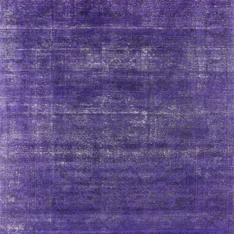 Tapis oriental mauve, Tapis de couloir 2 pi x 5 pi