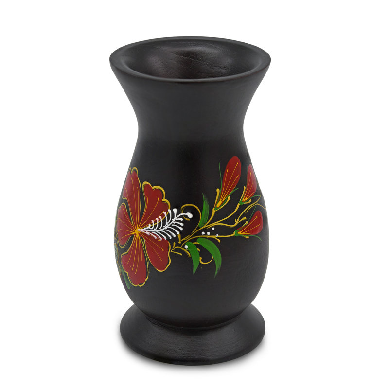 Quendarious Wood Table Vase