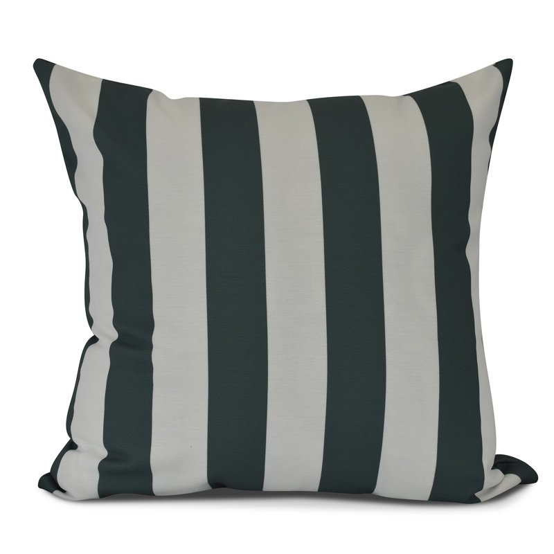 Housse de coussin d'extérieur carrée Goals, Gourds and Gatherings, 18 po x 18 po, Vert