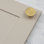Satin Brass Disc Knobs