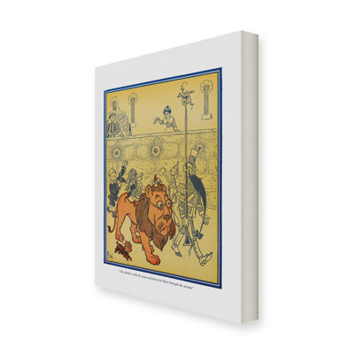 William Wallace Denslow - Wrapped Canvas Print
