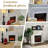 47.24"Modern Simulated Flame Heating Electric Fireplace-360346740