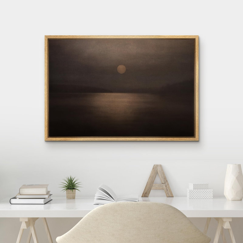 Impression sur toile Shine, Impression encadrée flottante sans passe-partout, H 24 po x l 36 po, Natural
