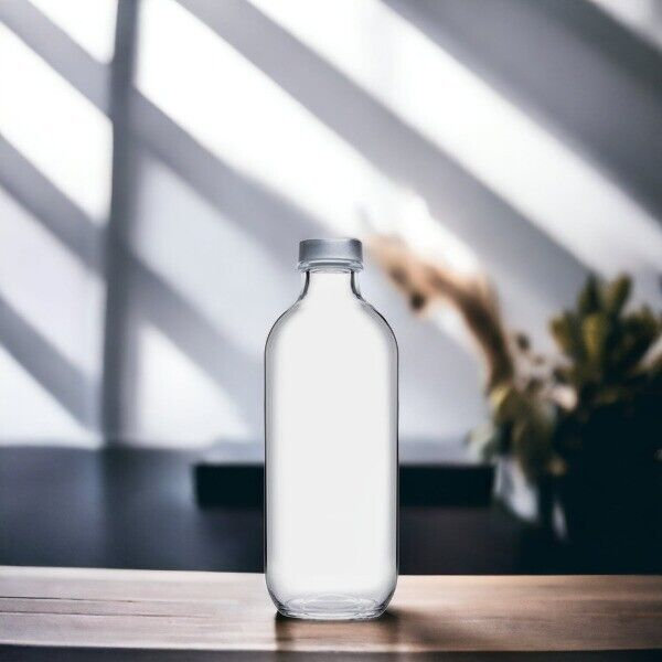 Belfry Kitchen Charlayne 360ml Glass Water Bottle