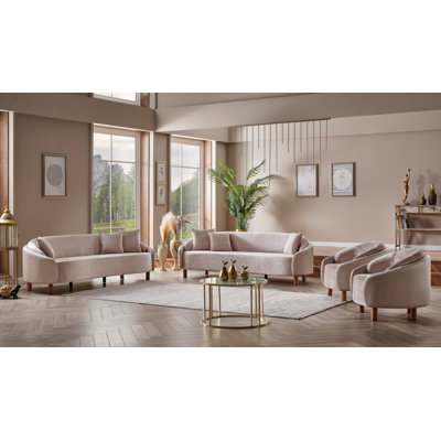 Kelly 4 - Piece Living Room Set