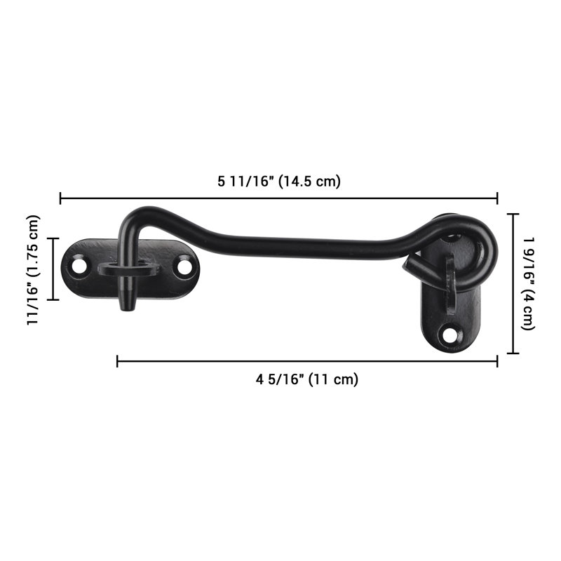 Black Lock for Barn Door
