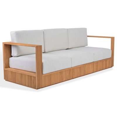 St Lucia Teakwood Patio Sofa