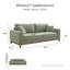Ensemble de canapé et causeuse 2 pièces Cherille Chenille-127459390-120534408