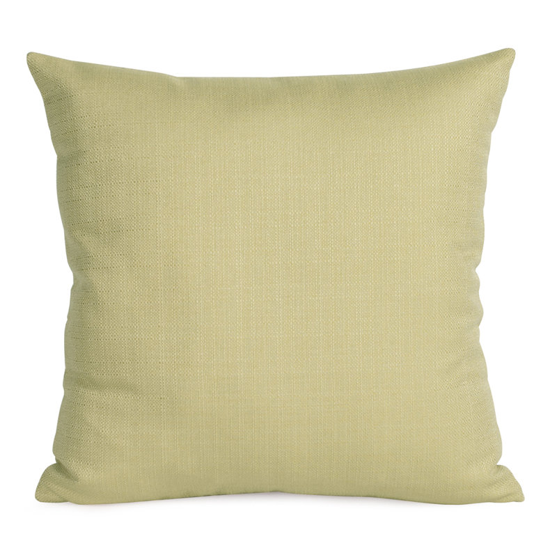 Housse de coussin Randal, bleu, H 16 po x l 16 po x P 1 po, Housse de coussin seulement - sans coussin