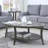 Hansmeier Solid Wood Top Coffee Table-770208814