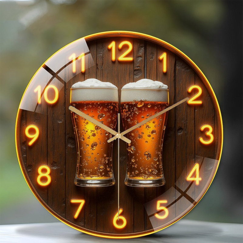 Horloge murale 12 po