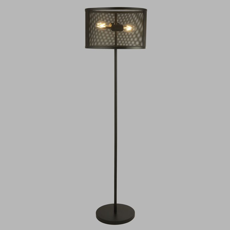 Beelu 145cm Traditional Floor Lamp, Black