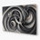 Art mural gris Biomorphic Abstraction 5