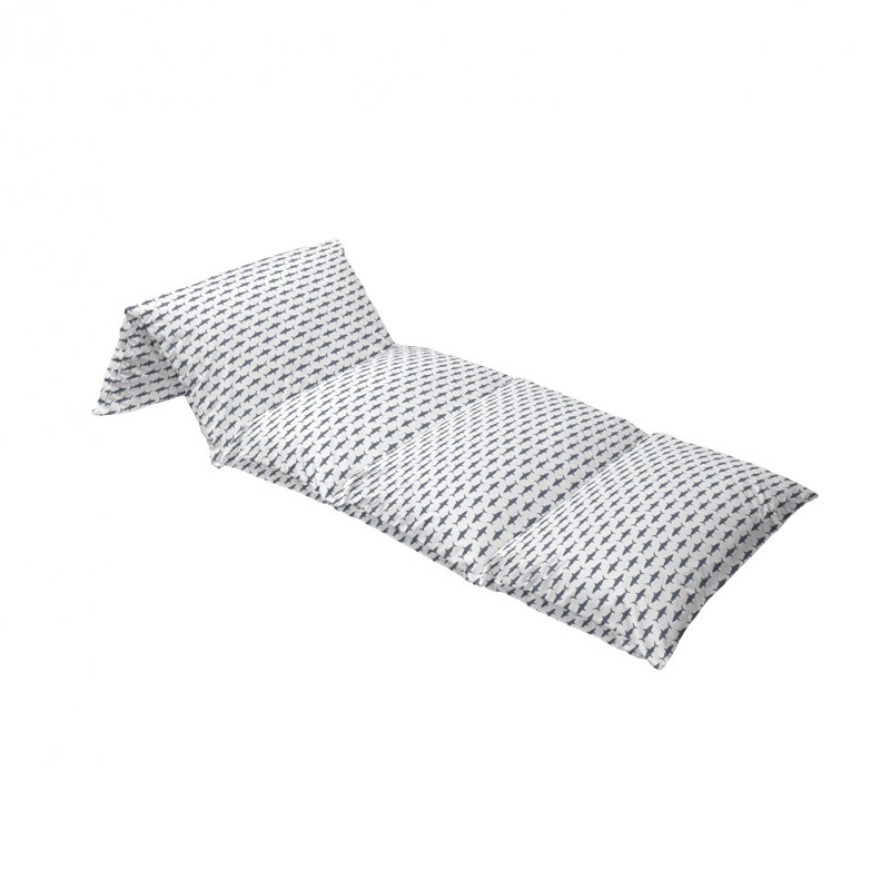 Housse de coussin d'extérieur Sharks, H 2 po x l 27 po x P 88 po