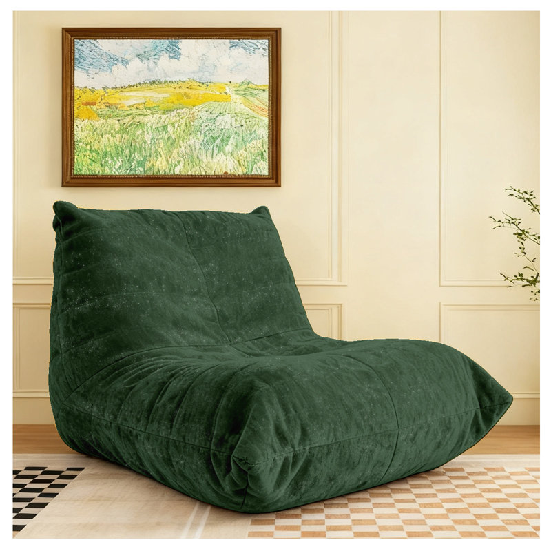 Chenille Sofa, Green