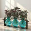 Ensemble de vases de table 3 pièces Blooms Aqua-22103954