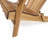 MALIBU WOOD ADIRONDACK LOVESEAT DOUBLE CHAIR FOR GARDEN YARD