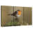 Brampt Bird Standing On Wood Post-108101073